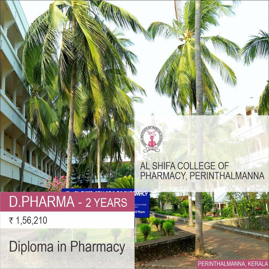 Diploma in Pharmacy at Al Shifa College of Pharmacy, Perinthalmanna, Kerala - Other